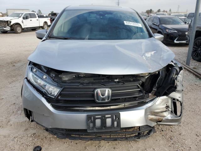 5FNRL6H79MB009533 - 2021 HONDA ODYSSEY EXL SILVER photo 5