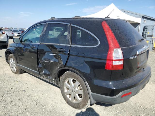 JHLRE38778C029715 - 2008 HONDA CR-V EXL BLACK photo 2