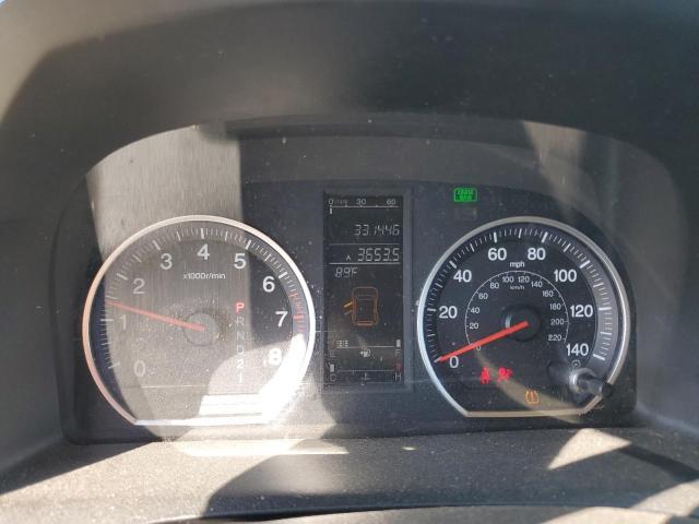 JHLRE38778C029715 - 2008 HONDA CR-V EXL BLACK photo 9