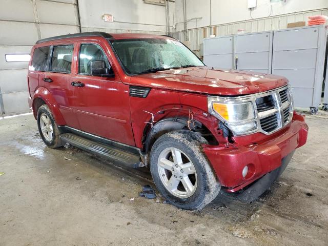 1D8GU28K57W660063 - 2007 DODGE NITRO SXT RED photo 4