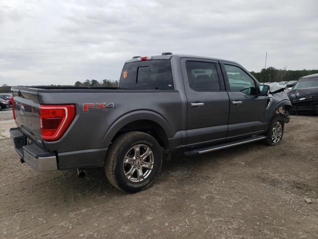 1FTEW1EP5MFC58355 - 2021 FORD F150 SUPERCREW GRAY photo 3