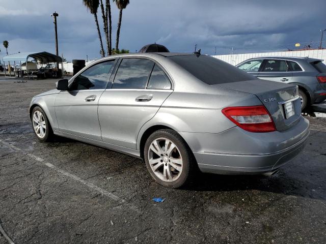 WDDGF54X48R028205 - 2008 MERCEDES-BENZ C 300 GRAY photo 2