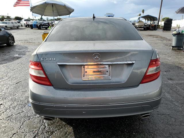 WDDGF54X48R028205 - 2008 MERCEDES-BENZ C 300 GRAY photo 6