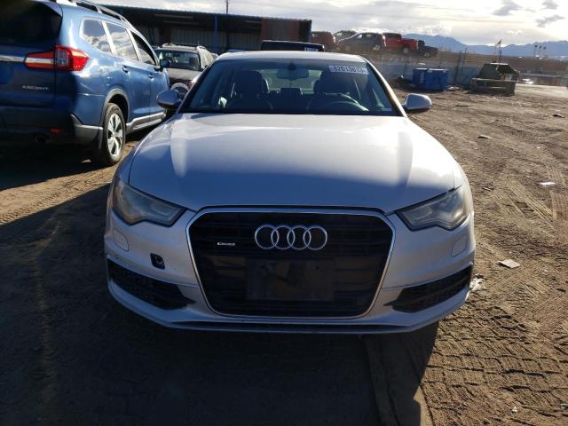 WAUHGAFC8DN025756 - 2013 AUDI A6 PRESTIGE SILVER photo 5