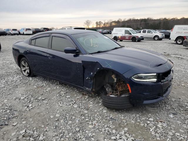 2C3CDXBG1FH815269 - 2015 DODGE CHARGER SE BLUE photo 4