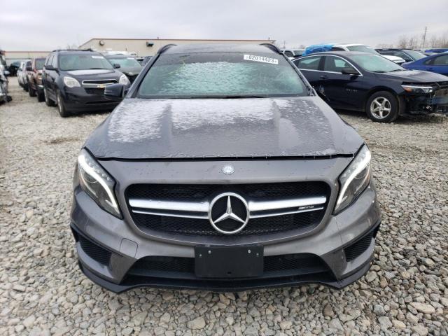 WDDTG5CB3FJ060303 - 2015 MERCEDES-BENZ GLA 45 AMG CHARCOAL photo 5