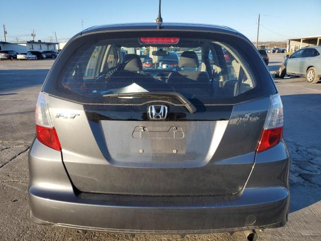 JHMGE8H34DC018114 - 2013 HONDA FIT GRAY photo 6