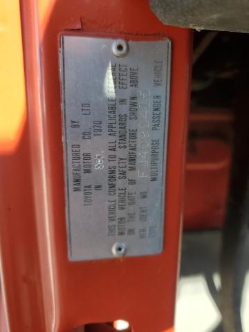 FJ4090415 - 1971 TOYOTA LAND CRUIS 橙色 照片 13