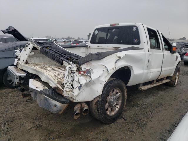 1FTWW3BR4AEB40675 - 2010 FORD F350 SUPER DUTY WHITE photo 3