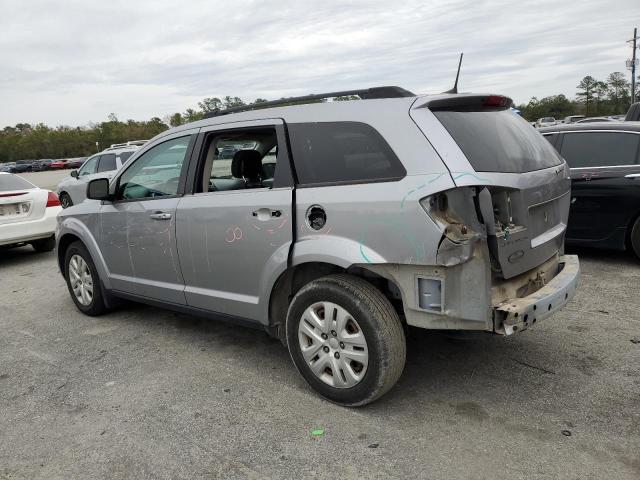 3C4PDCAB0JT497575 - 2018 DODGE JOURNEY SE SILVER photo 2