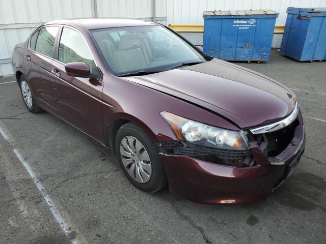 1HGCP2F32BA132259 - 2011 HONDA ACCORD LX BURGUNDY photo 4