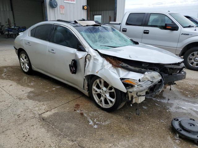 1N4AA5AP0EC431220 - 2014 NISSAN MAXIMA S SILVER photo 4