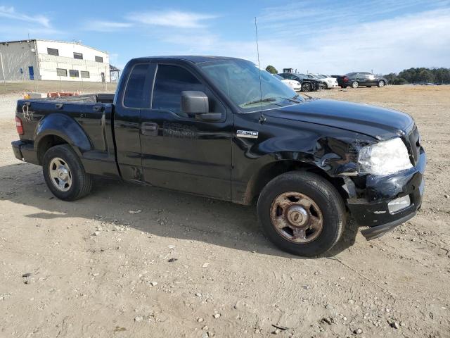 1FTRF02W85KE72403 - 2005 FORD F150 BLACK photo 4