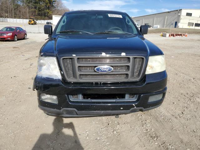 1FTRF02W85KE72403 - 2005 FORD F150 BLACK photo 5