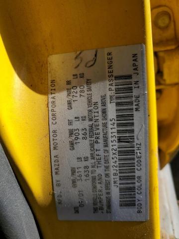 JM1BJ245X21531145 - 2002 MAZDA PROTEGE PR5 双色 照片 12