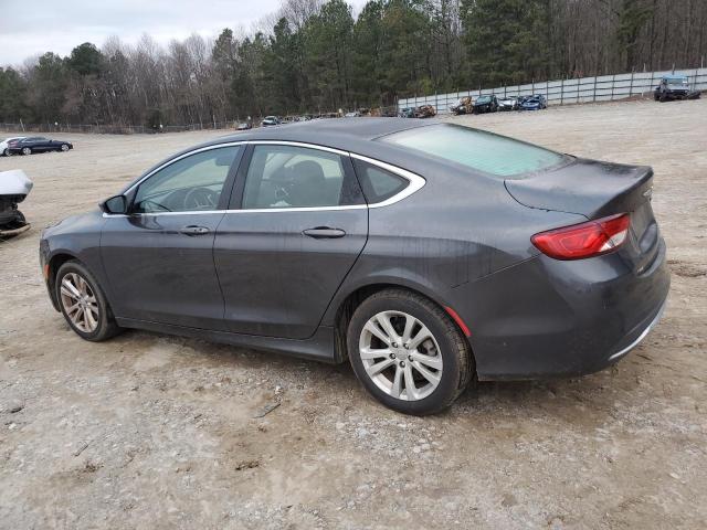 1C3CCCAB2FN661132 - 2015 CHRYSLER 200 LIMITED GRAY photo 2