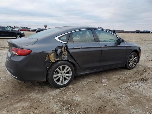 1C3CCCAB2FN661132 - 2015 CHRYSLER 200 LIMITED GRAY photo 3