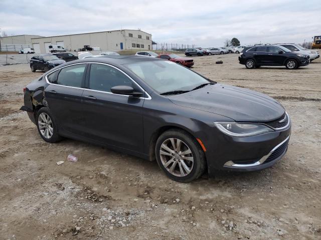 1C3CCCAB2FN661132 - 2015 CHRYSLER 200 LIMITED GRAY photo 4