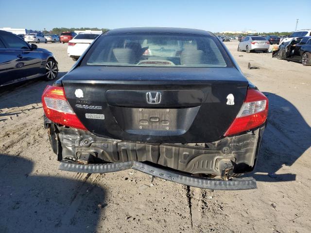 19XFB2F57CE058427 - 2012 HONDA CIVIC LX BLACK photo 6