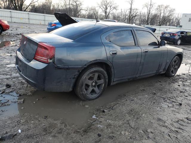 2B3KA43G78H331334 - 2008 DODGE CHARGER BLUE photo 3