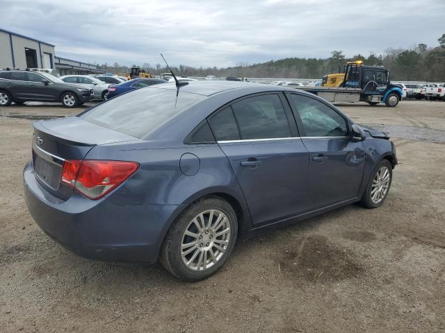 1G1PH5SB2E7180267 - 2014 CHEVROLET CRUZE ECO GRAY photo 3