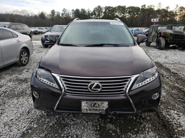 2T2BK1BA2EC237807 - 2014 LEXUS RX 350 BASE BROWN photo 5