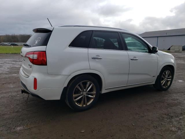 5XYKWDA73EG525159 - 2014 KIA SORENTO SX WHITE photo 3