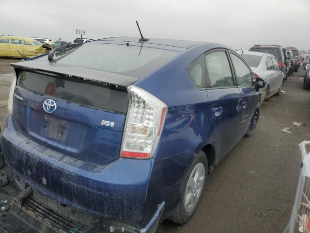 JTDKN3DUXA0240697 - 2010 TOYOTA PRIUS BLUE photo 3