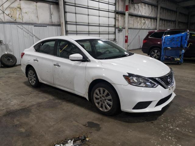 3N1AB7AP0HY279831 - 2017 NISSAN SENTRA S WHITE photo 4