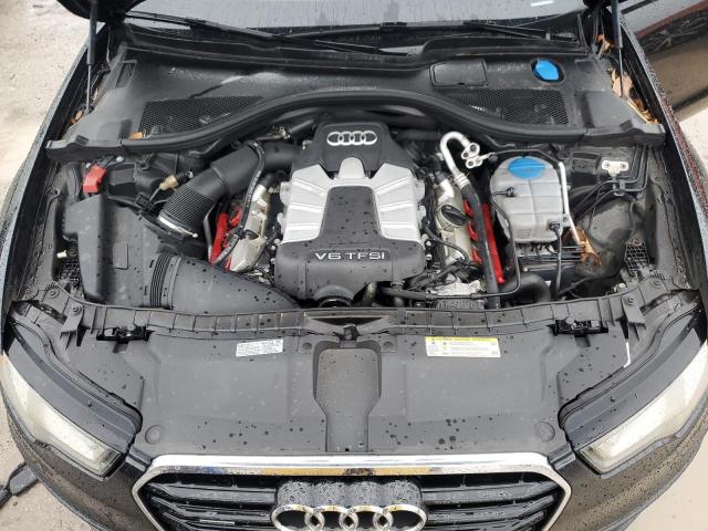 WAUHGAFCXEN006918 - 2014 AUDI A6 PRESTIGE შავი ფოტო 11