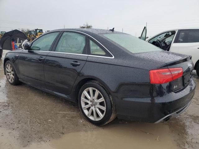 WAUHGAFCXEN006918 - 2014 AUDI A6 PRESTIGE შავი ფოტო 2