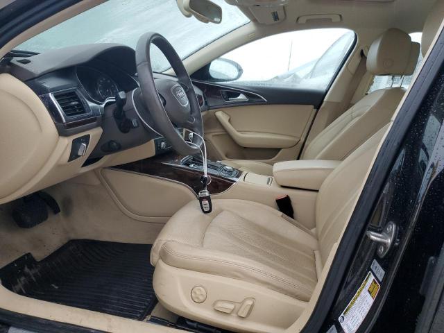 WAUHGAFCXEN006918 - 2014 AUDI A6 PRESTIGE შავი ფოტო 7