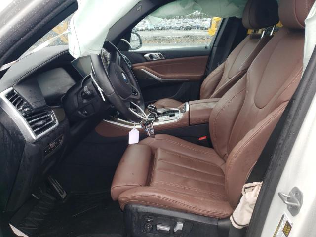 5UXCR4C02M9G80671 - 2021 BMW X5 SDRIVE 40I WHITE photo 7