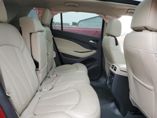 LRBFXDSA2HD038612 - 2017 BUICK ENVISION ESSENCE BURGUNDY photo 10