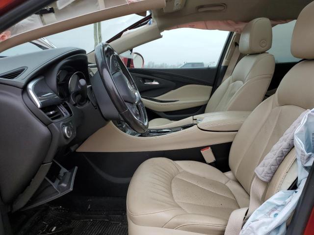 LRBFXDSA2HD038612 - 2017 BUICK ENVISION ESSENCE BURGUNDY photo 7