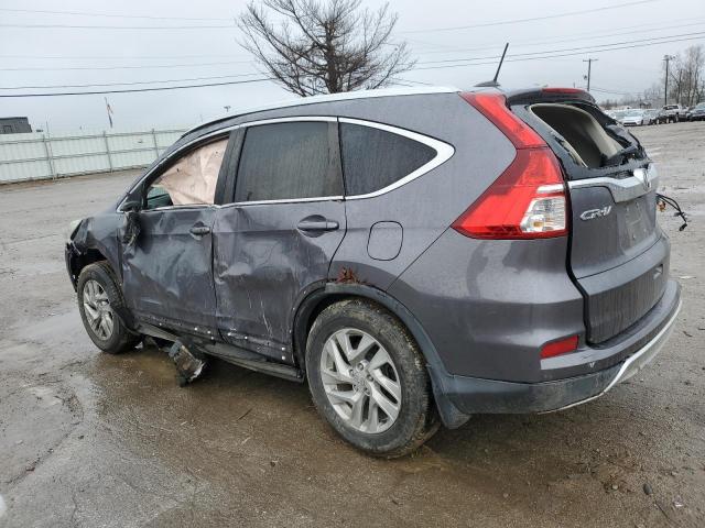 5J6RM4H7XGL039573 - 2016 HONDA CR-V EXL GRAY photo 2