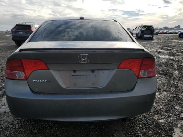 2HGFA16847H303722 - 2007 HONDA CIVIC EX GRAY photo 6