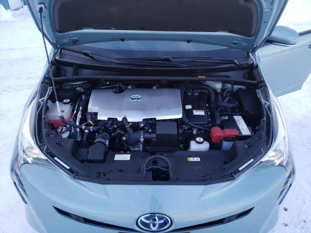 JTDKBRFU8J3067060 - 2018 TOYOTA PRIUS TURQUOISE photo 11