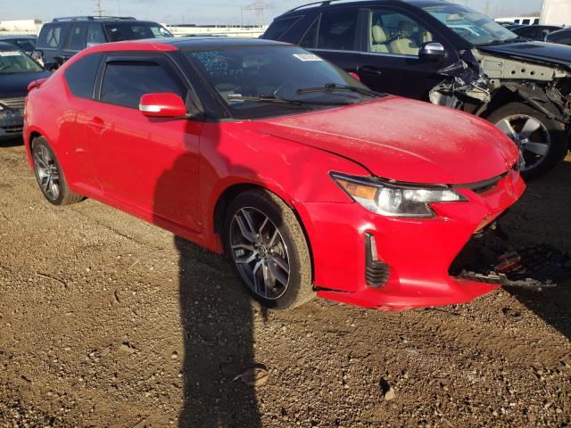 JTKJF5C72GJ022281 - 2016 TOYOTA SCION TC RED photo 4