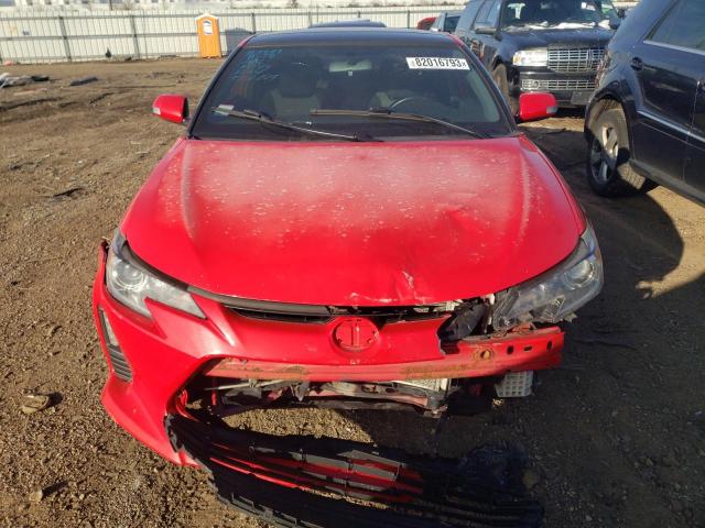 JTKJF5C72GJ022281 - 2016 TOYOTA SCION TC 红色 照片 5