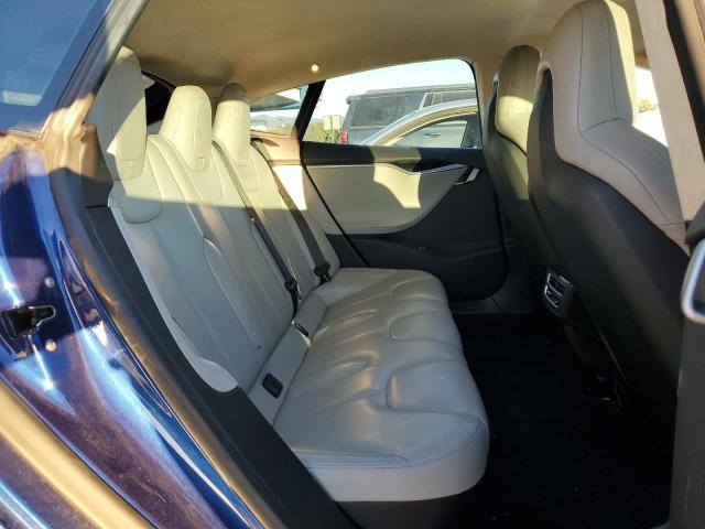 5YJSA1E2XFF116449 - 2015 TESLA MODEL S 蓝色 照片 10