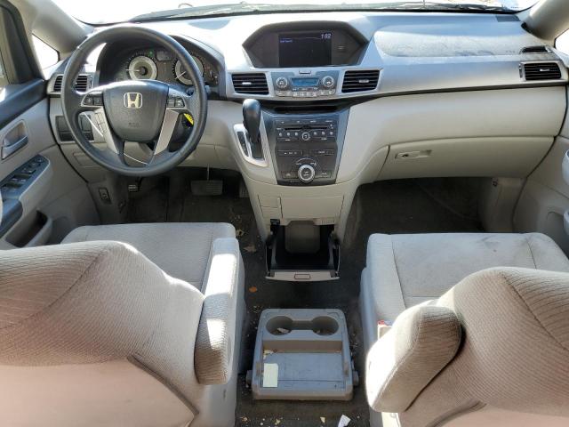 5FNRL5H21DB091451 - 2013 HONDA ODYSSEY LX SILVER photo 8