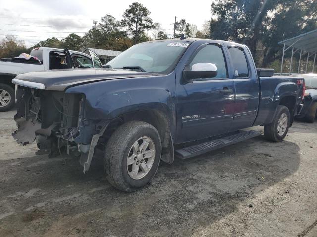 1GTR1VE04BZ287836 - 2011 GMC SIERRA C1500 SLE BLUE photo 1