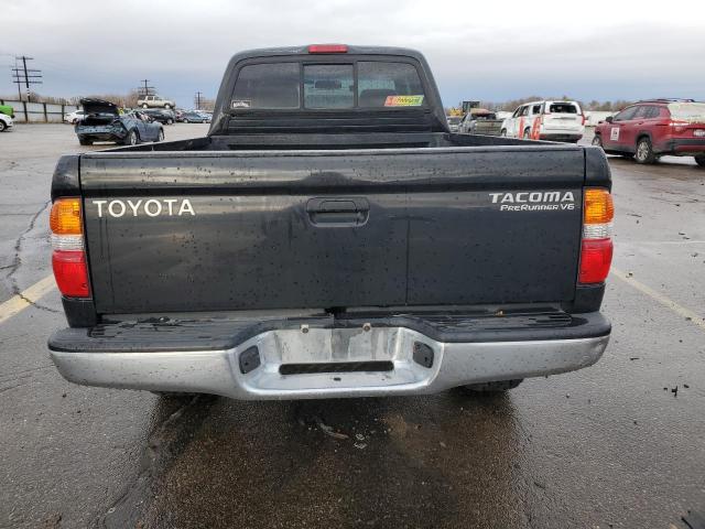 5TESN92N04Z381264 - 2004 TOYOTA TACOMA XTRACAB PRERUNNER შავი ფოტო 6