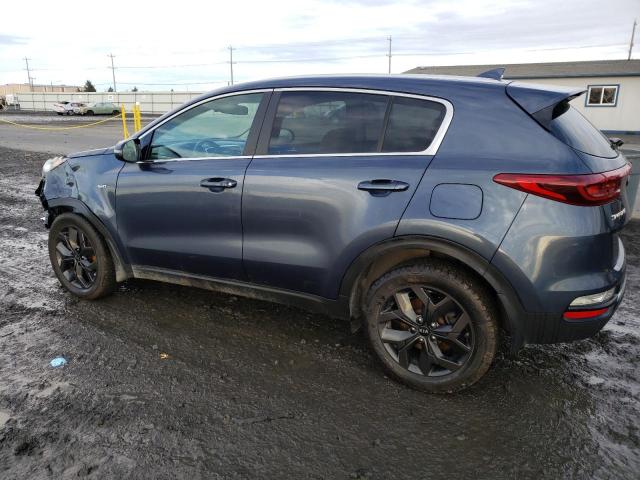 KNDPMCACXN7966626 - 2022 KIA SPORTAGE LX BLUE photo 2