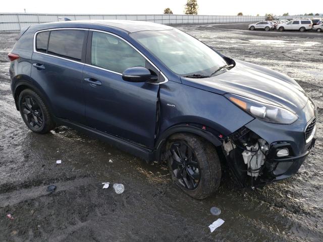 KNDPMCACXN7966626 - 2022 KIA SPORTAGE LX BLUE photo 4