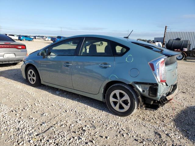 JTDKN3DU1C5499827 - 2012 TOYOTA PRIUS TEAL photo 2