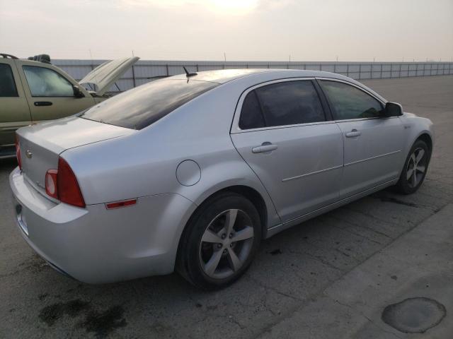 1G1ZF57589F107370 - 2009 CHEVROLET MALIBU HYBRID SILVER photo 3
