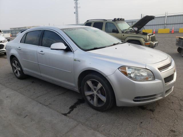 1G1ZF57589F107370 - 2009 CHEVROLET MALIBU HYBRID SILVER photo 4