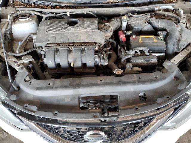 3N1AB7AP6HY246140 - 2017 NISSAN SENTRA S WHITE photo 11